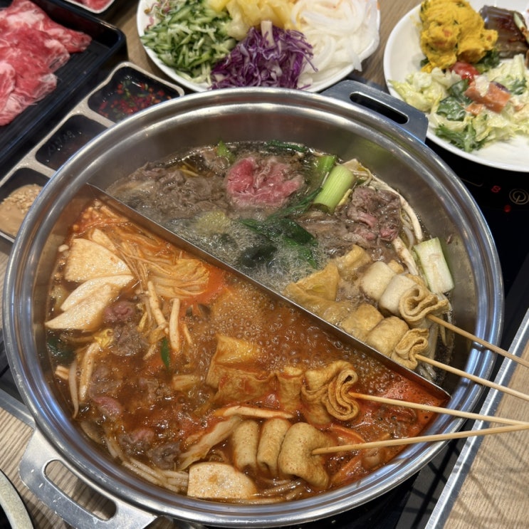  현풍샤브샤브 맛집 가격 더 저렴한 샤브20 대구현풍점