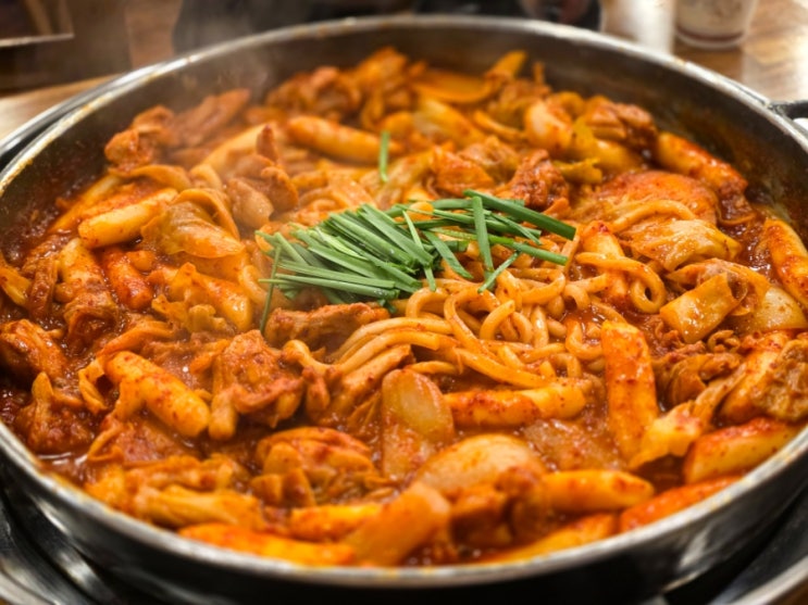  의정부 춘천골닭갈비 본점 매콤한맛 내돈내산 후기