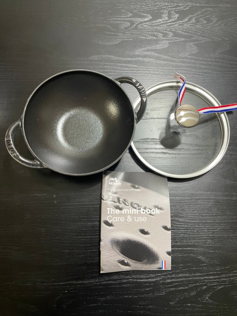 스타우브 베이비웍 16cm 구매 후기(풍년 몽꽁떼 18cm 비교)