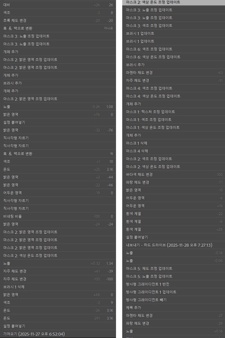  사진작가의 일기 12 - 본식스냅 보정 8주, 빠르지도 느리지도 않은 기준