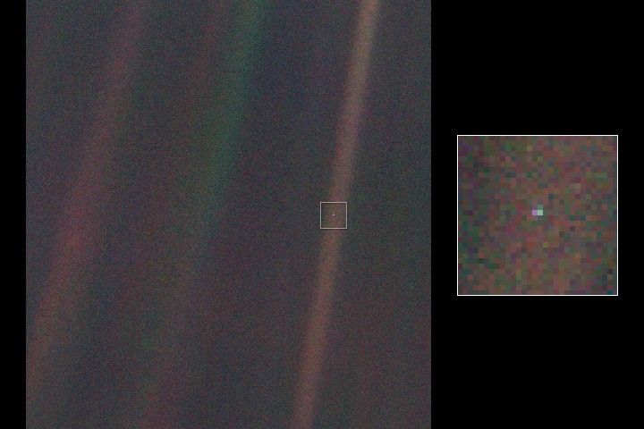  [잡담] 창백한 푸른 점(The Pale Blue Dot) 디지털 이미지
