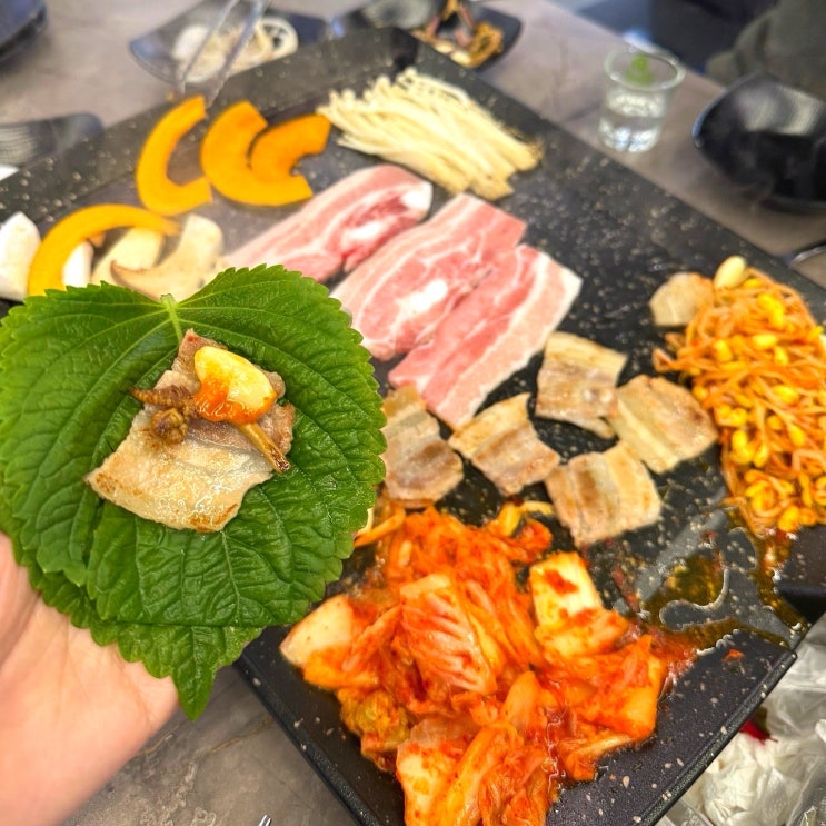  부산 장산역고기집 일품대패 무한리필 샐러드바 가성비 최고
