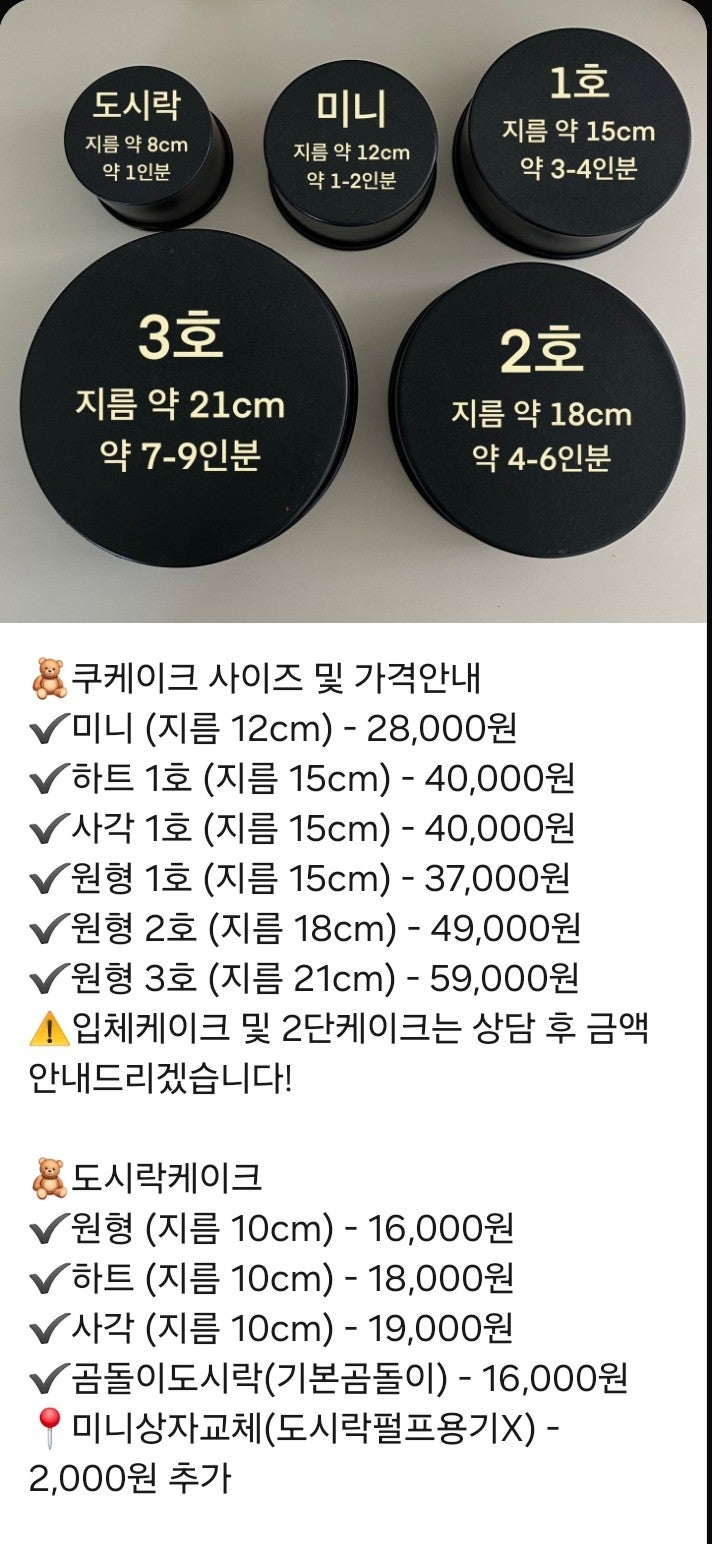 쿠케이크 사진 1