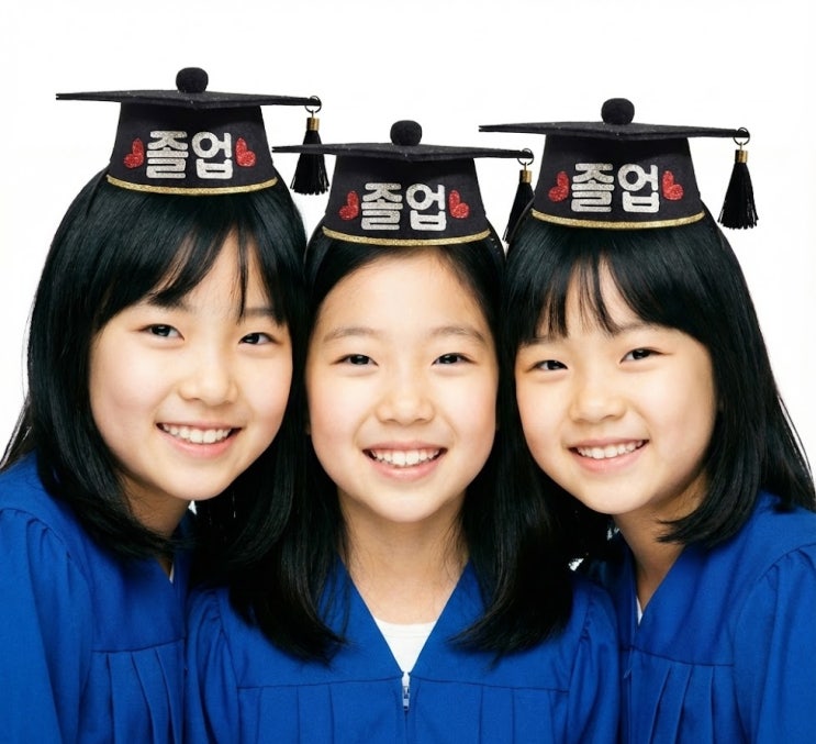  졸업식 인생샷 필수템 미니 학사모, 졸업·수료식 사진 소품으로 딱 (유치원 ,어린이집 단체추천)