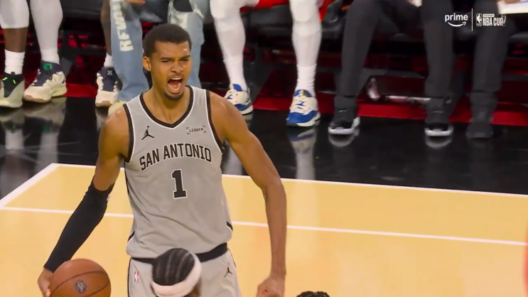 복귀전_<b>샌안토니오</b> 스퍼스... 저지, <b>NBA 컵 결승</b>전 뉴욕... 
