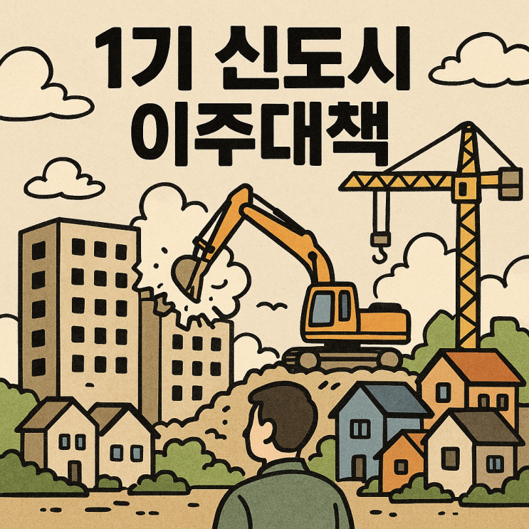  1기 신도시 이주대책 분당 일산 재건축 이주비 대출 한도 및 주변 전세가 폭등 전망 (용인 성남)