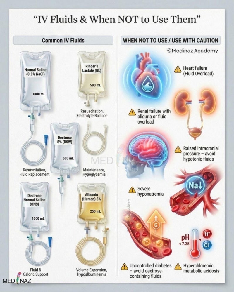 IV Fluids & When NOT to Use Them