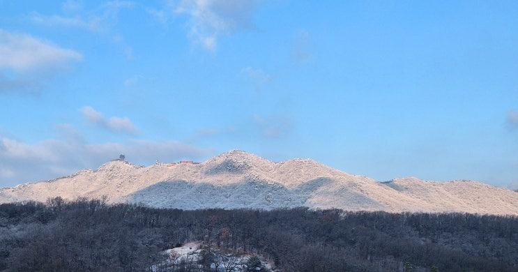  겨울산 - 호기심건축사