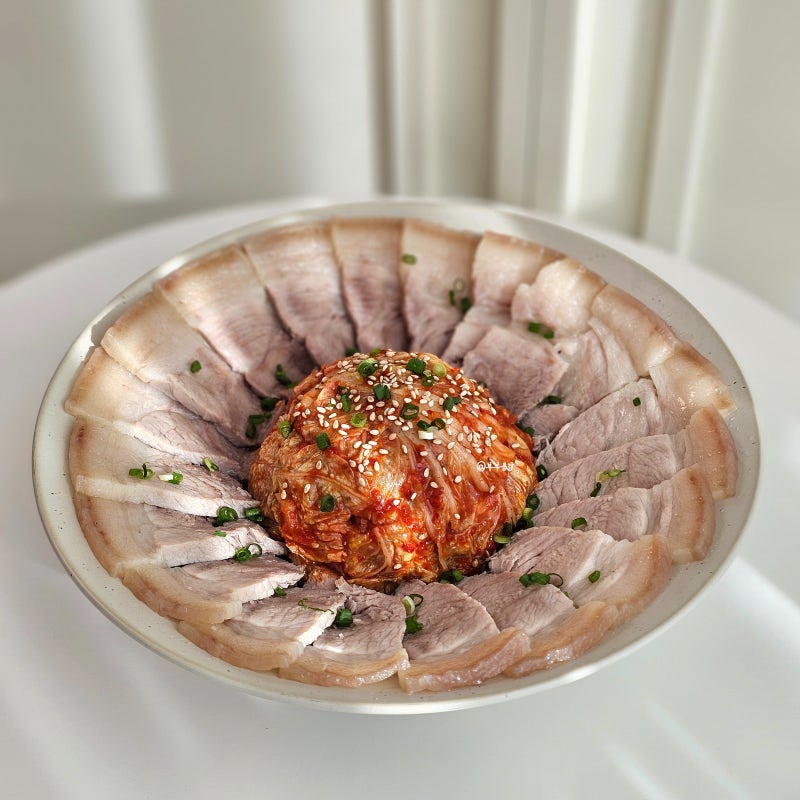 앞다리살 수육 레시피 초간단 보쌈 삶는법