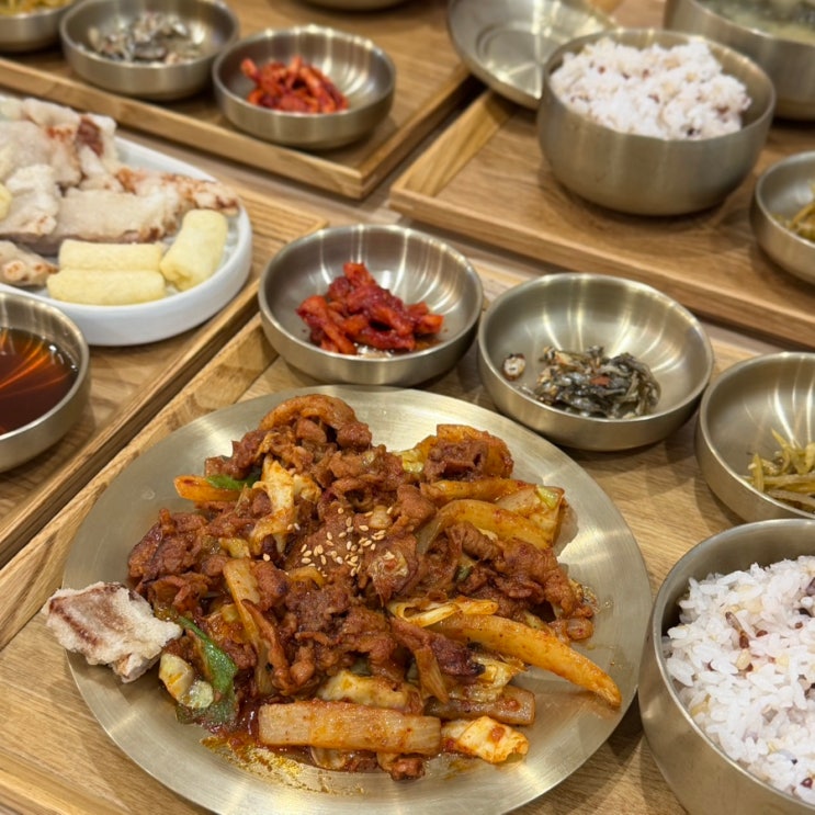  대구 서부정류장 맛집 점심 깔끔한 밥집 카페동이 대명역점