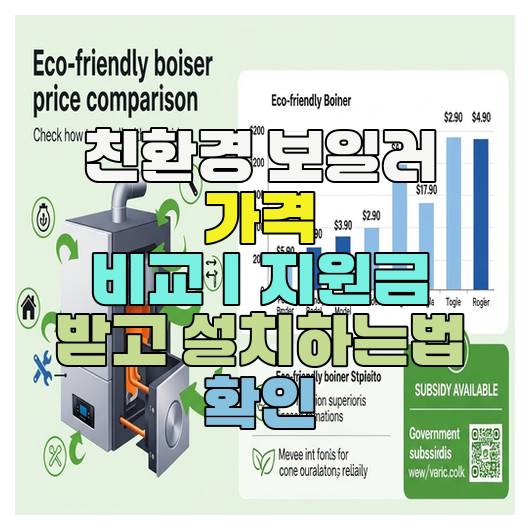  친환경 보일러 가격 비교｜지원금 받고 설치하는법 확인