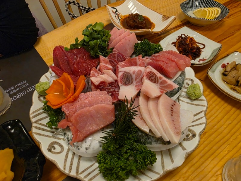 상봉역 참치집. 명인의 참치집 참치왕양승호