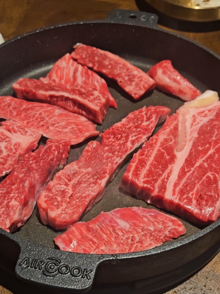  안산 고깃집 가성비 좋은 회식장소 추천 꽃보다한우 정육식당
