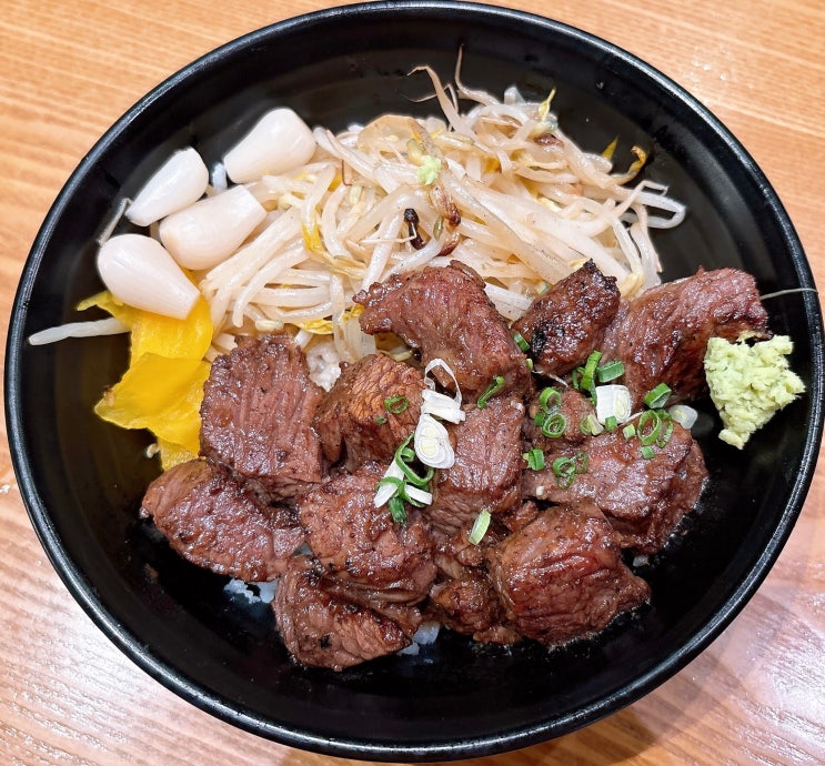  안성스타필드 2층 맛집 홍대개미 큐브스테이크 덮밥 정식 추천