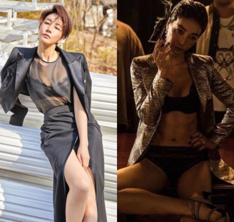"체지방 8kg, 복근 완성"... 배우 진서연, 영화 '독전' 파격 노출신 비화 공개 (식객 허영만의 백....
