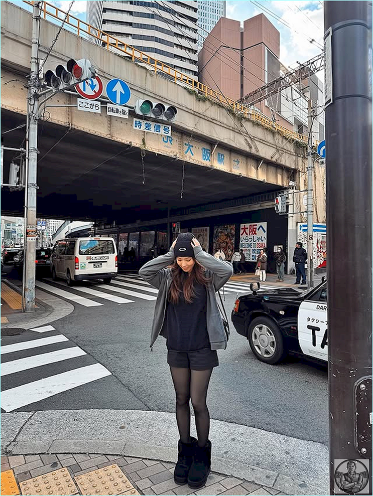  오사카 여행, 김희정처럼 입으면 인생샷 건집니다