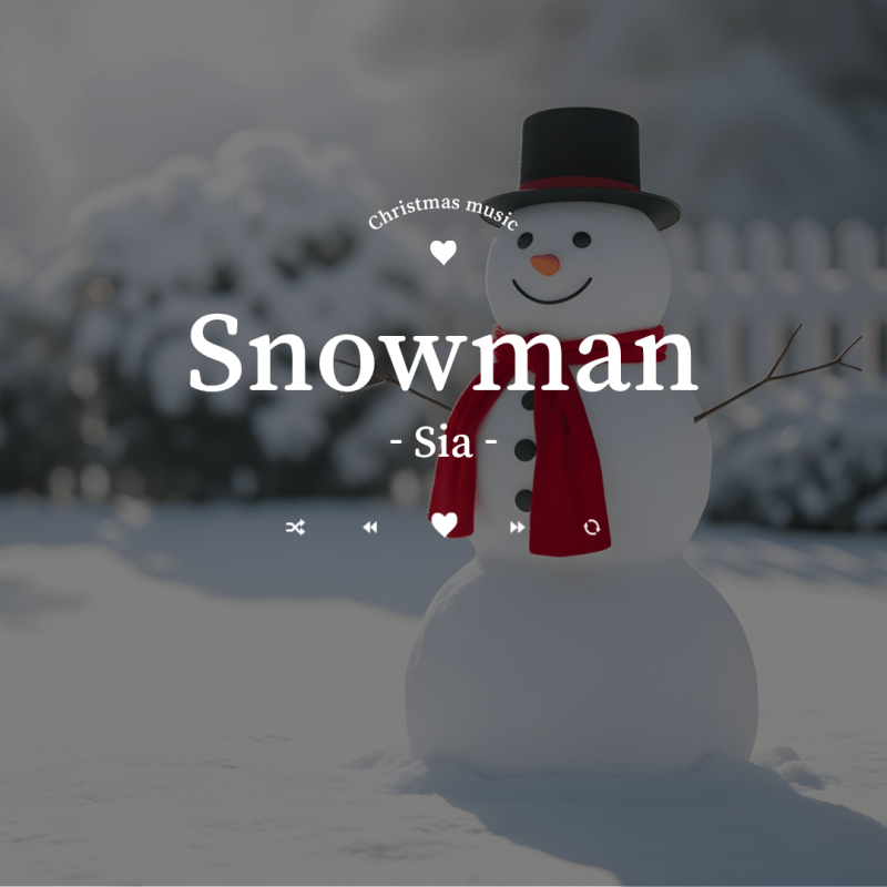 Snowman 가사 해석으로 배우는 영어 표현!☃️｜Sia 겨울 캐럴로 쉽게 하는 영어공부!