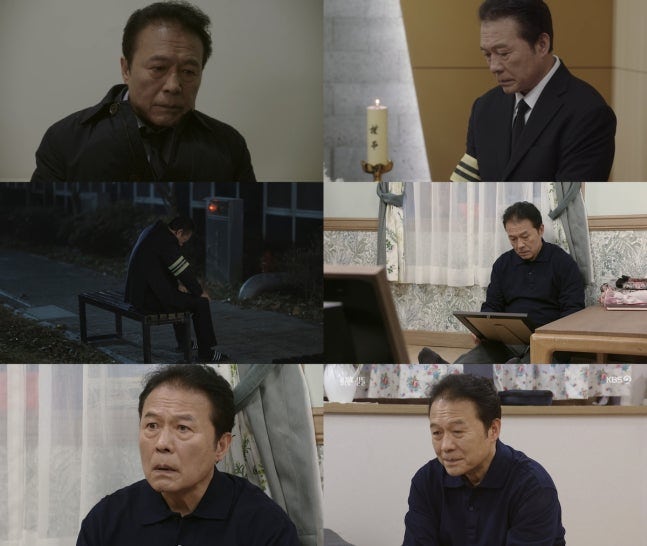 '화려한 날들' 천호진, 애끓는 눈물 연기…관록 내공 빛났다