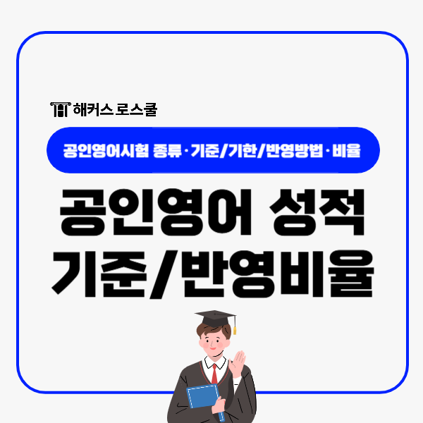  리트 토익 반영비율 정리(로스쿨 지원자격)