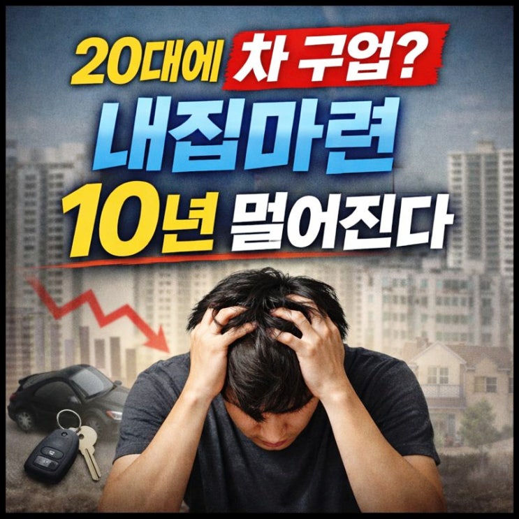  차 할부의 함정, 왜 2030의 내집마련은 점점 멀어질까?