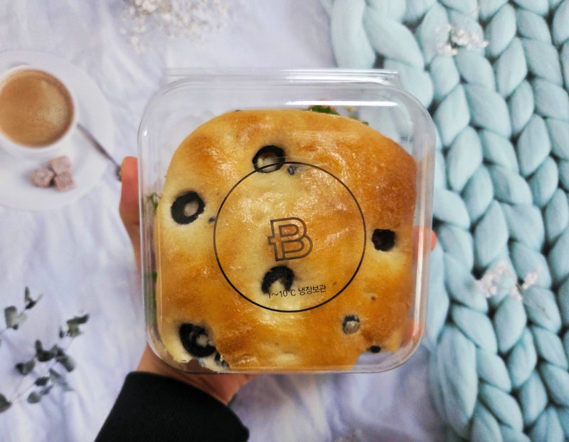 파리바게뜨 블랙올리브 치즈 치아바타 샌드위치 리뷰 칼로리 영양성분
