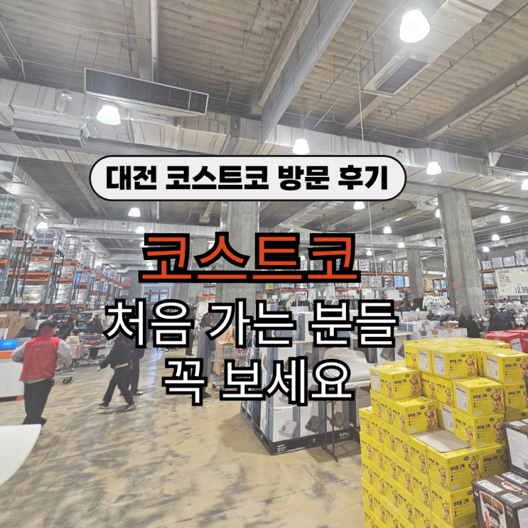  주말 대전 코스트코 후기｜주차 40분 실화? 처음 가본 리얼 후기