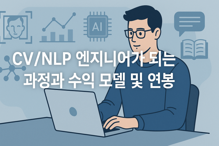  CV/NLP 엔지니어가 되는 과정과 수익 모델 및 연봉