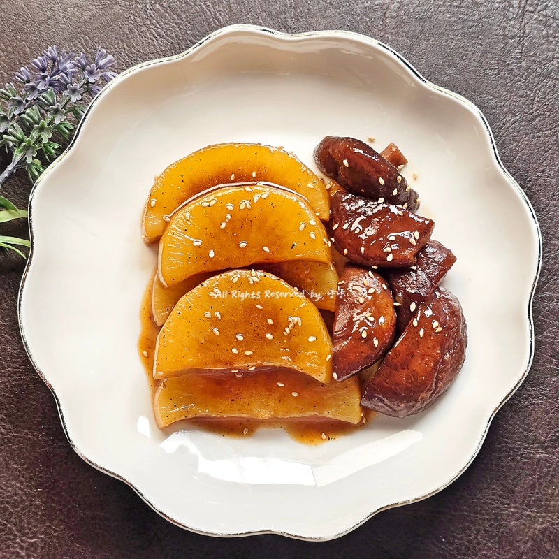 일본식 간장 무조림 레시피 입에서 사르르 정말 맛있는 무요리