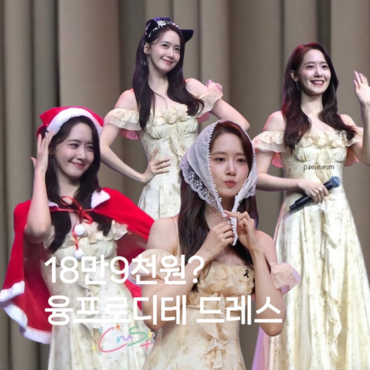  역시 융프로디테! 임윤아가 태국 팬미팅에서 입은 드레스 놀라운 가격?