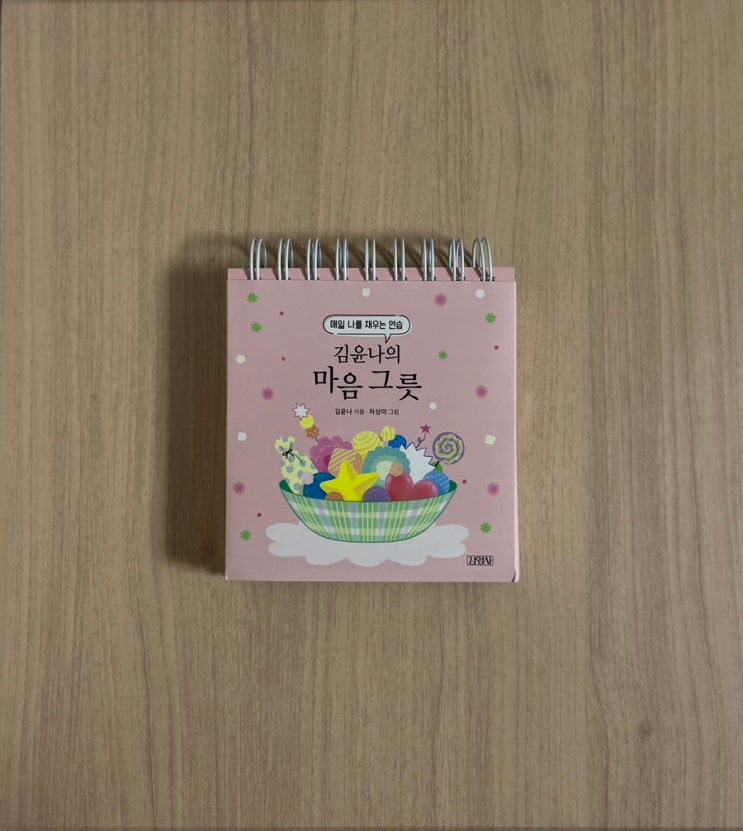  책 김윤나의 마음 그릇 서평