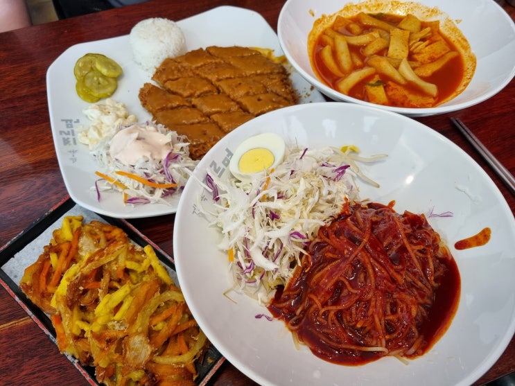  인하대맛집 쪼르면 돈까스 쫄면 떡볶이 용현동맛집
