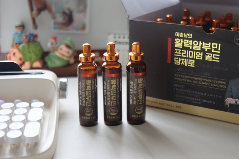마시는 알부민 이승남의 활력알부민 프리미엄 골드 당제로