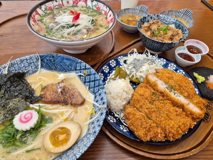  용인 수지구청 맛집 면식당 라멘 돈까스 가성비 좋은 일식