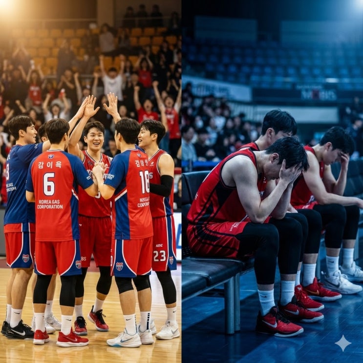  12.15 KBL 가스공사 vs 모비스 "1만 번 시뮬레이션 결과" 승리 확률 64%의 주인공은?