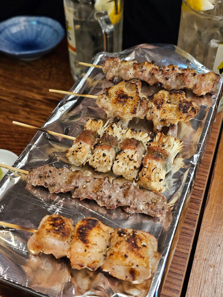  제주 연동 맛집 이자카야 둥지 야키토리 전문점