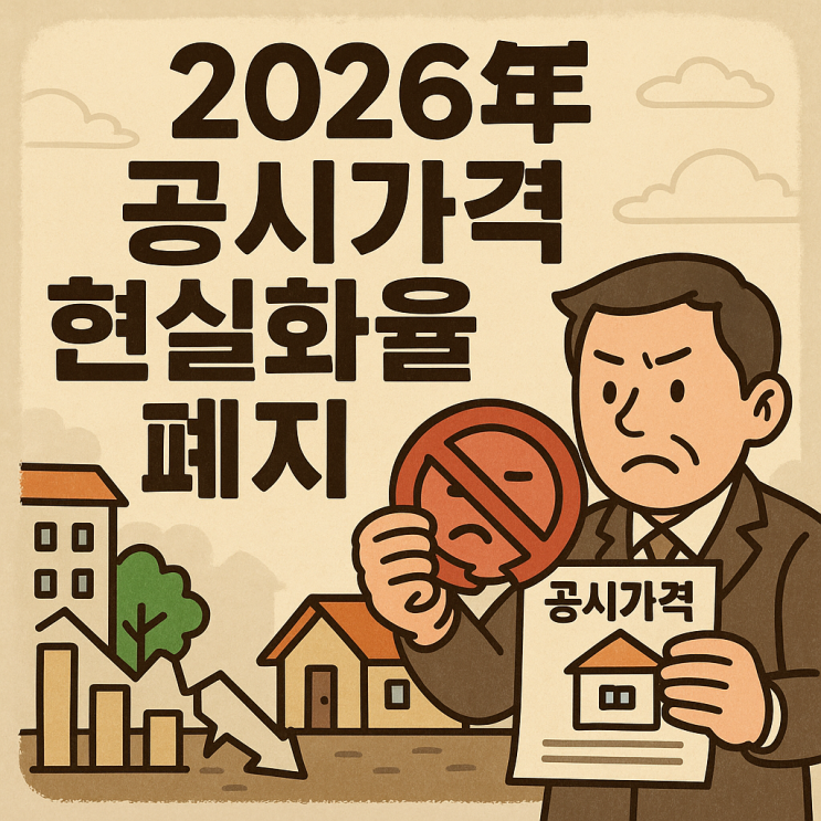  2026년 공시가격 현실화율 폐지 부동산 보유세 인하 전망 및 건강보험료 기초연금 영향 (집값 올랐는데 세금 동결?)