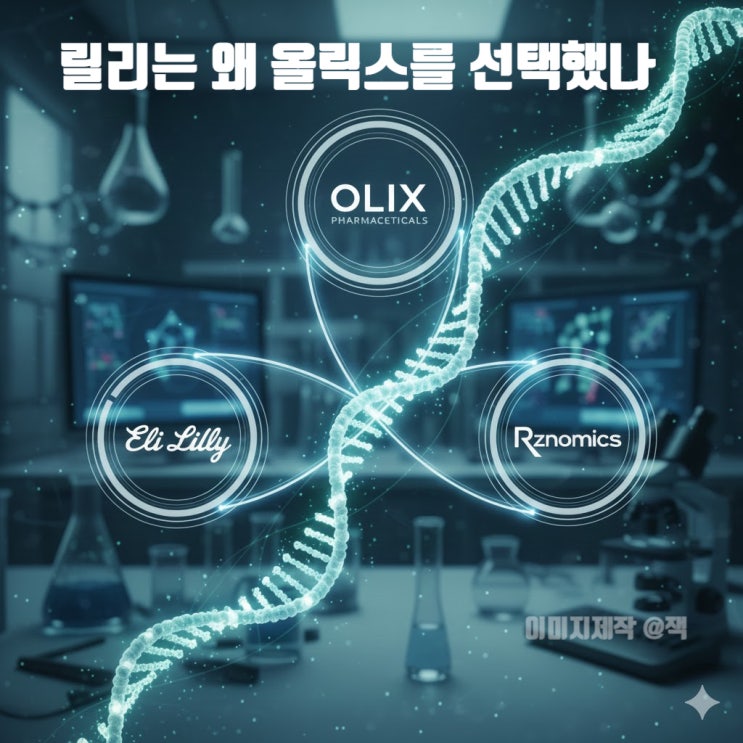 알지노믹스 상장 앞두고… 일라이 릴리 중심의 판, 왜 올릭스가 선택됐을까