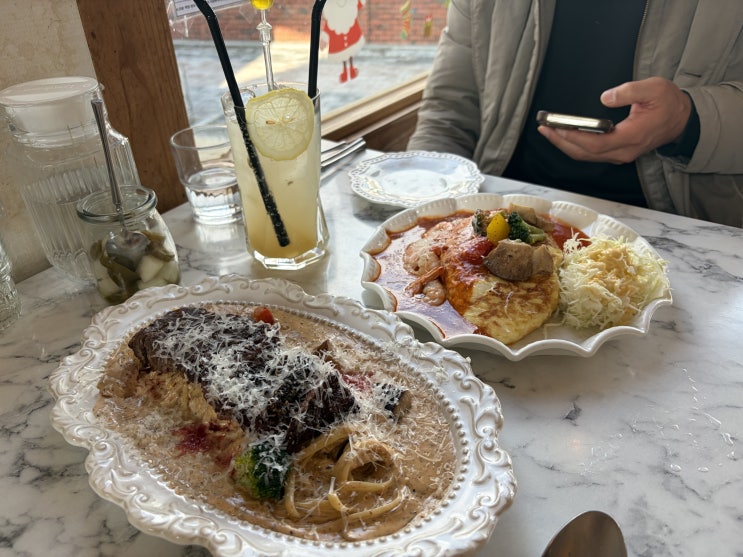  수원행궁동 파스타맛집 에그궁 행궁동본점 데이트장소추천 주차