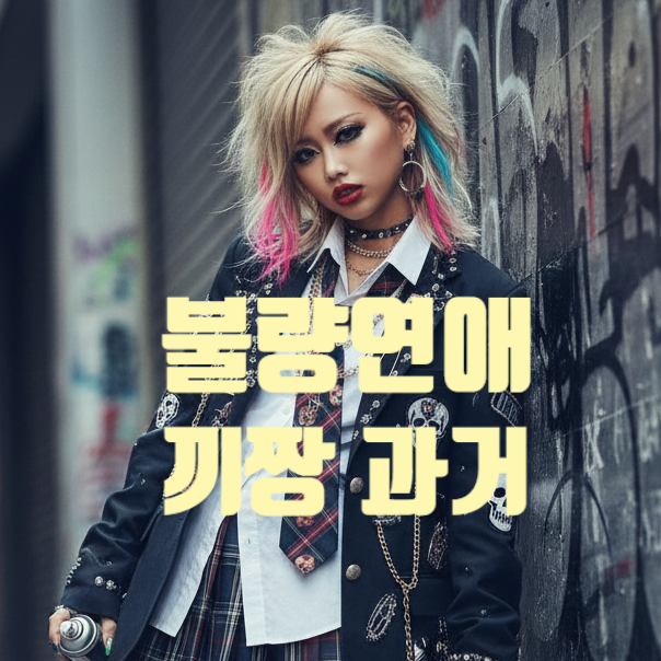  불량연애 키짱 과거 일진 야쿠자 남친 사진 충격 과거 인스타 유출