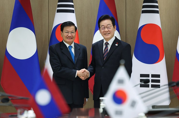 [정치] 韓·<b>라오스</b> 정상회담… '포괄적 동반자 관계' 격상 합의