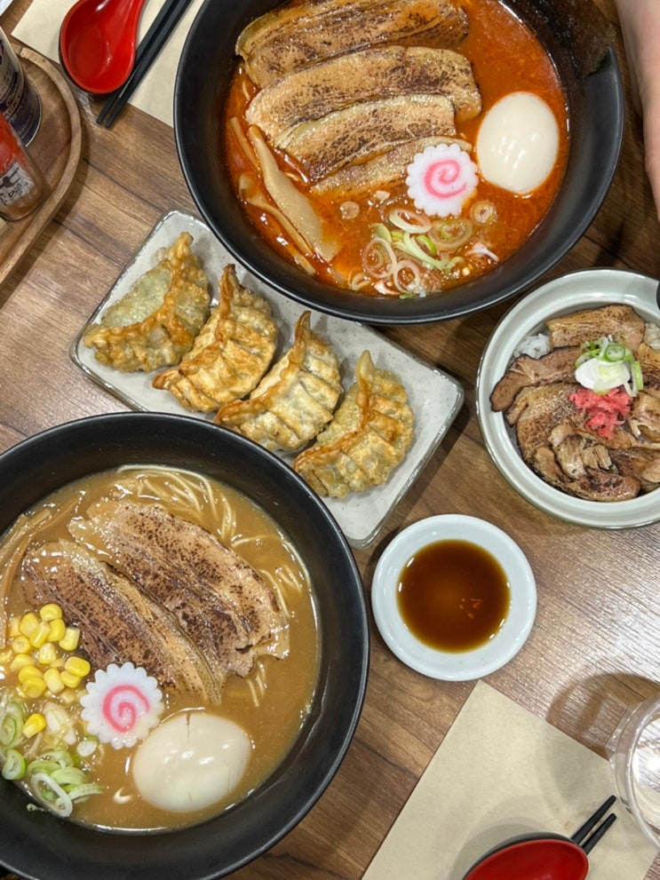  부천라멘 아사히라멘 손님이 많은 데에는 이유가 있다.