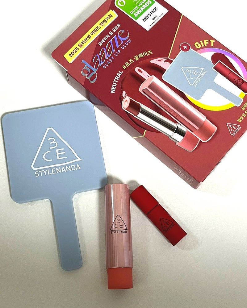 3CE 글레이지 립 글로우 로즈글레이즈 봄웜립추천 올영립추천