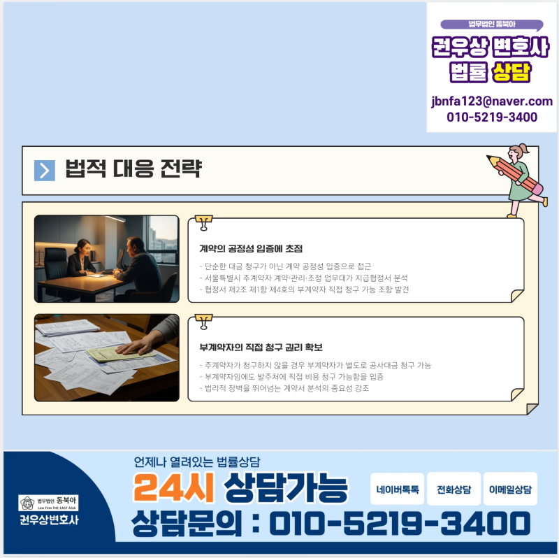 공사대금소송, 구청 상대로 4,800만 원 받아낸 전략(실제승소사례) 관련 이미지 5