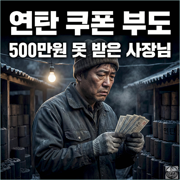  연탄쿠폰 지급 중단 세수 펑크가 만든 비극, 사장님들 돈 떼일 판