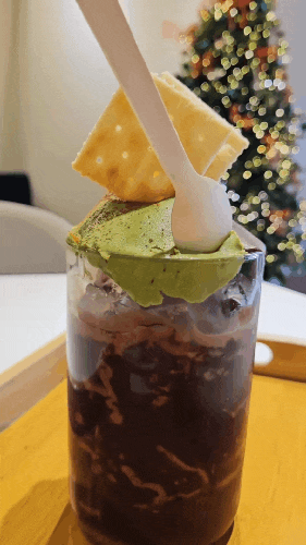  말차초코 조합 미쳤다 마장동 카페 펠어커피초코