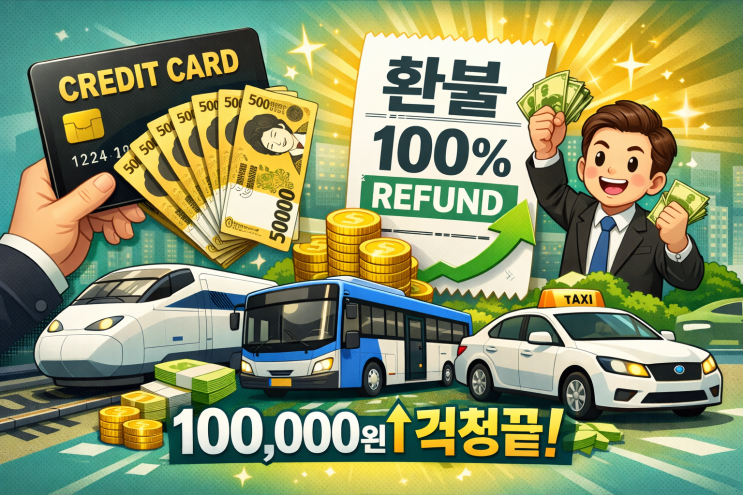  모두의 카드 무제한 환급의 비밀! 교통비 10만원 넘어도 걱정 끝