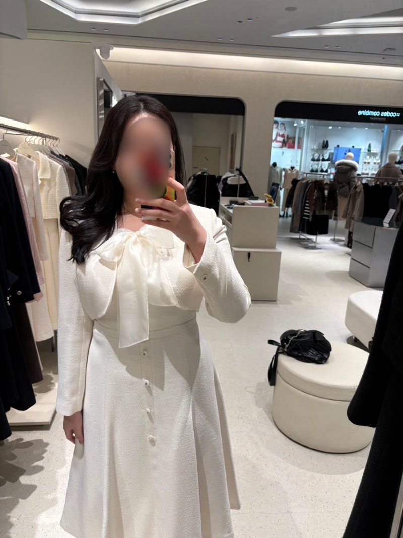 77사이즈 통통신부 2부 원피스 피팅후기 I 백화점 JJ지고트 내돈내산 추천