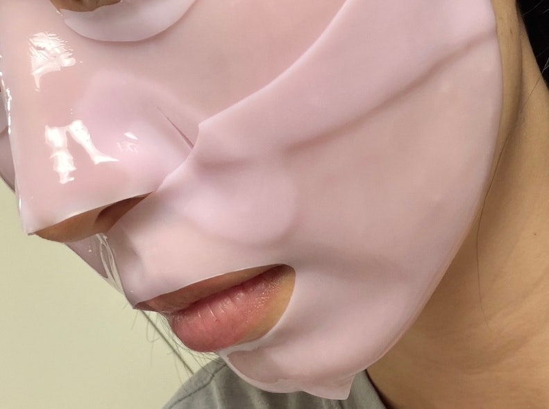 메디큐브 콜라겐 핑크 pdrn 마스크팩 수면팩으로 써본 후기