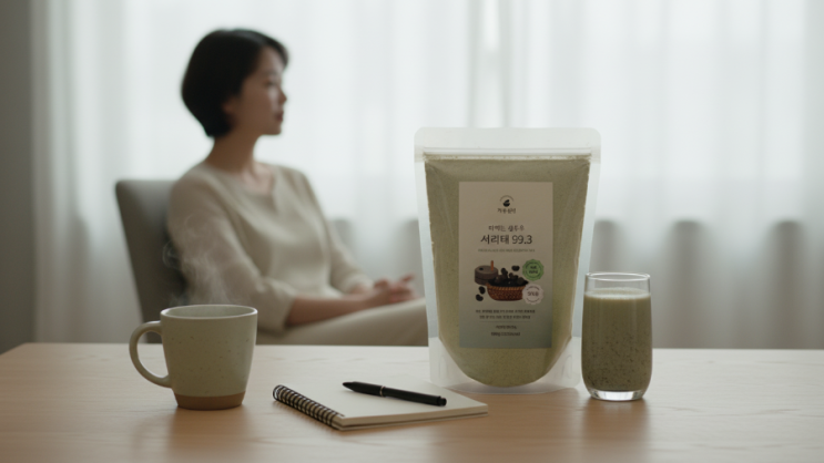  서리태 콩물 효능 아침 공복 루틴 하루 컨디션이 달라지는 이유