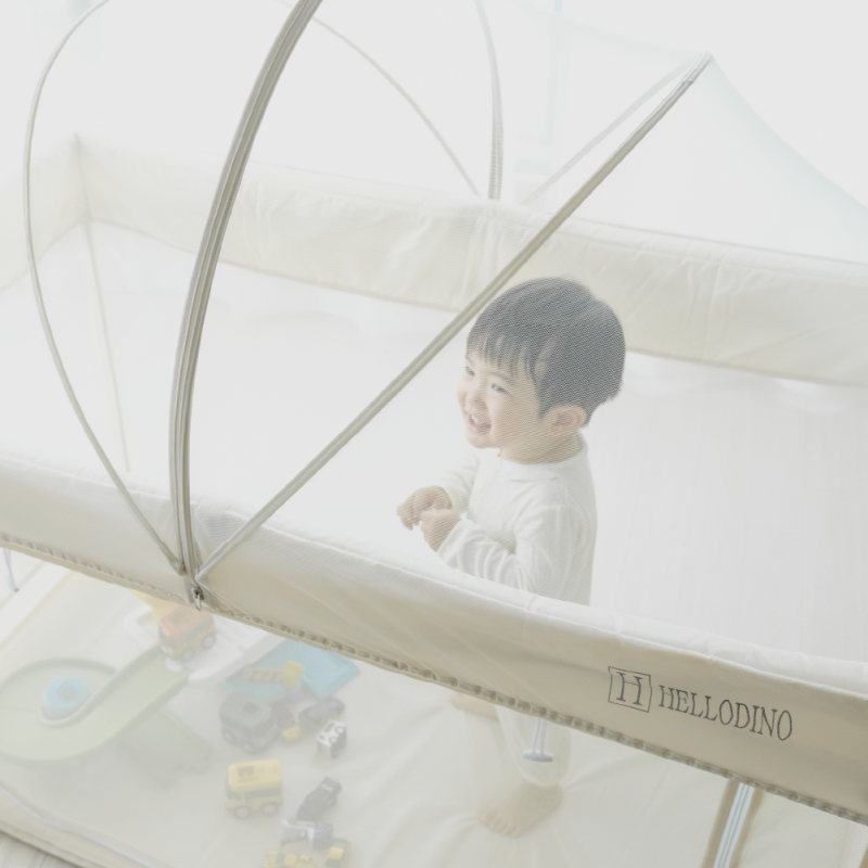 헬로디노 원터치 유아침대 트래블 Ver 패키지, 완벽한 육아 필수템!